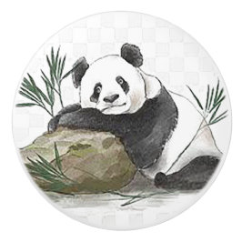 Meine Panda-Keramik-Keramik-Klappe Keramikknauf