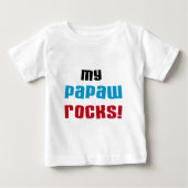 Meine Papaw Rocks T - Shirt und Geschenke (Vorderseite)