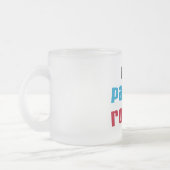 Meine Papaw Rocks T - Shirt und Geschenke Mattglastasse (Links)