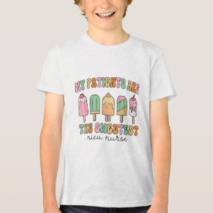 Meine Patienten sind die süßeste Nicu Arbeit Nicu Tri-Blend Shirt