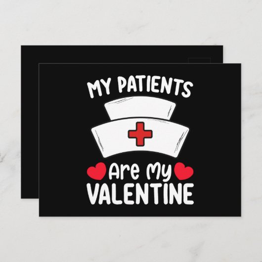 Meine Patienten sind meine Liebe zur Gebärmutter a Postkarte (Vorne/Hinten)