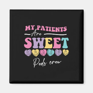 Meine Patienten sind süße Herzen Peds Krankenschwe Magnet