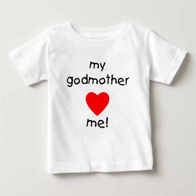 Meine Patin-Lieben ich Baby T-shirt (Vorderseite)