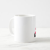 Meine Patin-Lieben ich Kaffeetasse (Vorderseite Links)