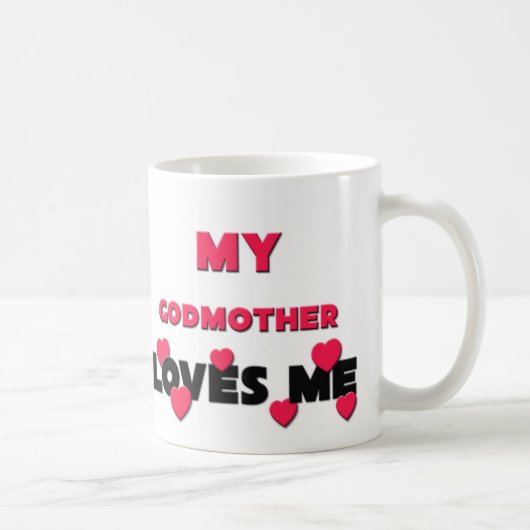 Meine Patin-Lieben ich Kaffeetasse (Rechts)