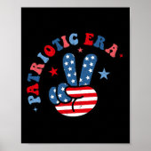 Meine Patriotische Ära 4. Juli Amerika rot weiß un Poster (Vorne)