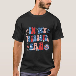 Meine Patriotische Ära Retro 4. Juli vierte Mädche T-Shirt
