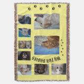 Meine Pelzbabys Decke (Vorderseite Vertikal)