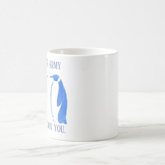 Meine Penguin-Armee zerstört Sie Tasse (Mittel)