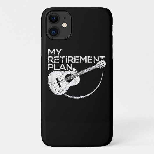 Meine Pensionsplan Gitarre Funny Musicians Case-Mate iPhone Hülle (Rückseite)