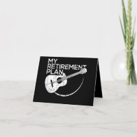 Meine Pensionsplan Gitarre Funny Musicians