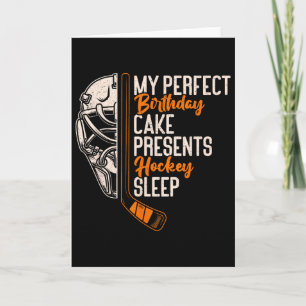 Meine perfekte Geburtstagstorte Geschenke Hockey S Karte