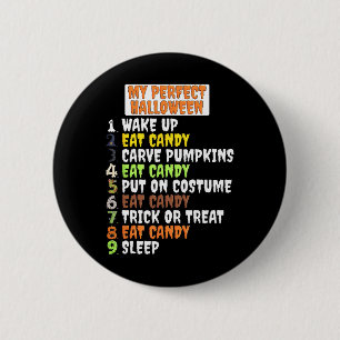 Meine perfekte Halloween-Fun Skeleton Zombie Cool Button