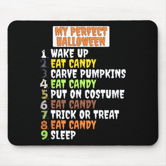 Meine perfekte Halloween-Fun Skeleton Zombie Cool Mousepad (Vorne)