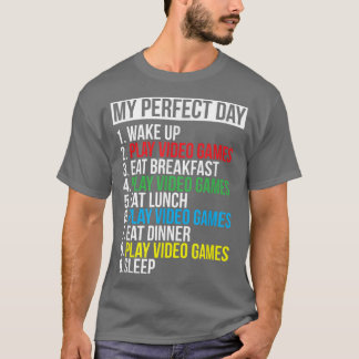 Meine perfekten Videospiele Cool Gamer Geschenk T T-Shirt
