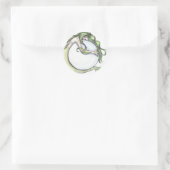 Meine Perle Runder Aufkleber (Tasche)