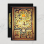 Meine persönliche Bitcoin HODL Einladungspostkarte (Vorne/Hinten)