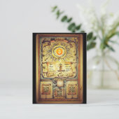 Meine persönliche Bitcoin HODL Einladungspostkarte (Stehend Vorderseite)