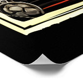 Meine persönliche Hölle | AI Art Poster (Ecke)