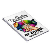 Meine Persönlichkeit Meine Einstellung Notizblock (Rechte Seite)