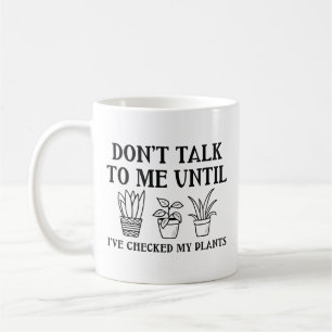 Meine Pflanzen Überprüft Kaffeetasse