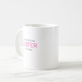 Meine Phantastische Schwester, Kaffeetasse (Vorderseite Links)
