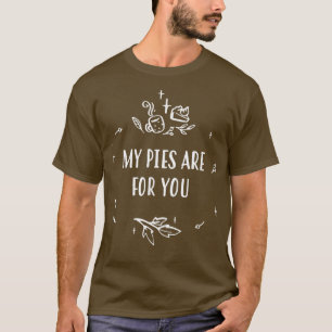 Meine Pies sind für Sie Erntedank Paare Türkei Da T-Shirt