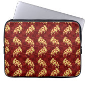 Meine Pizza-Pizza-Päckchen Laptopschutzhülle (Vorderseite)