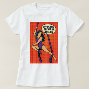 Meine Pläne sind im Air Shirt für Aerialisten