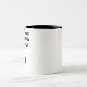 Meine Pläne sind in der Luft - Kaffee-Tasse Zweifarbige Tasse (Mittel)