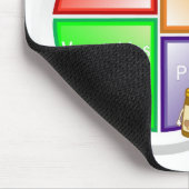 Meine Platte Mousepad (Ecke)