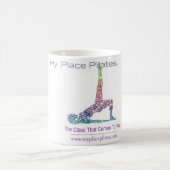 Meine Platz Pilates Logo-Tasse Kaffeetasse (Mittel)