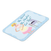 Meine Playlist Kitschy Housefrau Sarcasm Magnet (Linke Seite)