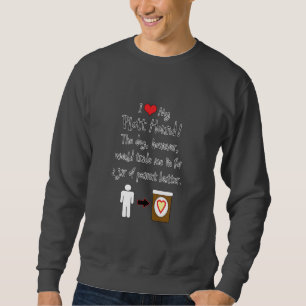 Meine Plott Jagdhund-Liebe-Erdnussbutter Sweatshirt