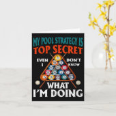 Meine Pool-Strategie ist oberstes Geheimnis, selbs Karte (Gelbe Blume)