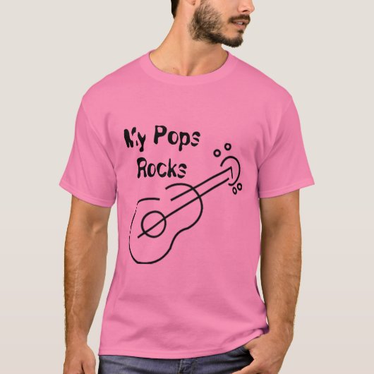 Meine Pop-Felsen T-Shirt (Vorderseite)