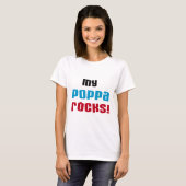 Meine Poppa Rocks Tshirts und Geschenke (Vorne ganz)