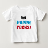 Meine Poppa Rocks Tshirts und Geschenke (Vorderseite)