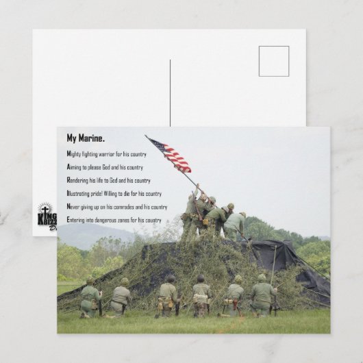 Meine Postkarten-Sammlung Postkarte (Vorne/Hinten)