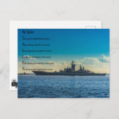 Meine Postkartenabholung Postkarte (Vorne/Hinten)