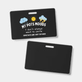 MEINE POTS MOODS AUSWEIS (Vorder- & Rückseite)