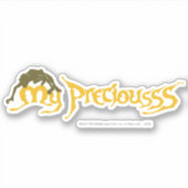 MEINE PRECIOUSSS™ AUFKLEBER (Vorderseite)