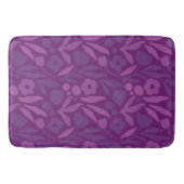 Meine Prinzessin Lieben Lila glücklich große Blume Badematte (Vorderseite)