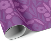 Meine Prinzessin Lieben Lila glücklich große Blume Geschenkpapier (Rolleneckpunkt)