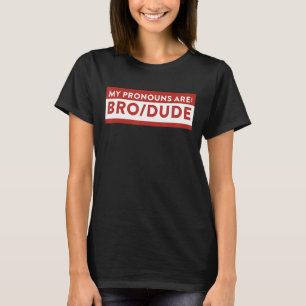 Meine Pronomen sind gebrannt T-Shirt