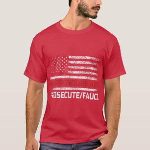 Meine Pronomen sind Verklagt Fauci US-Flagge Lusti T-Shirt