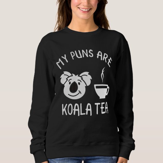 Meine Pula sind Koala Tea Pun Koala Bärentier 2 Sweatshirt (Vorderseite)