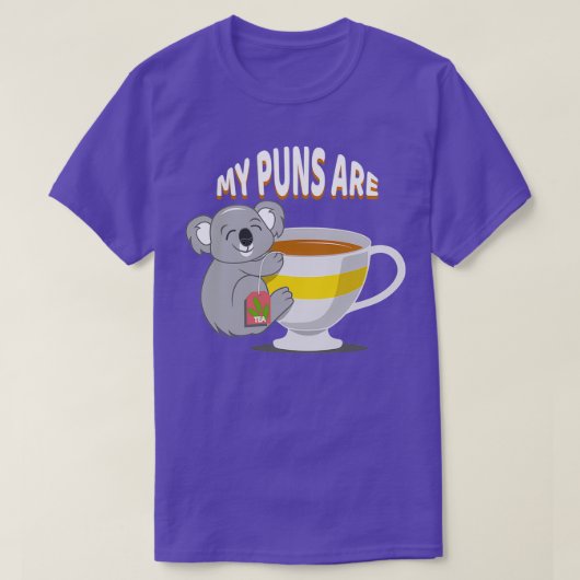 Meine Pula sind Koala Tea T-Shirt (Design vorne)