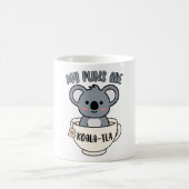 Meine Pullover sind Koala Tea Funny Niedlich Koala Kaffeetasse (Mittel)