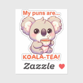 Meine Pullover sind Koala-Tee! Niedlicher Koala Dr Aufkleber